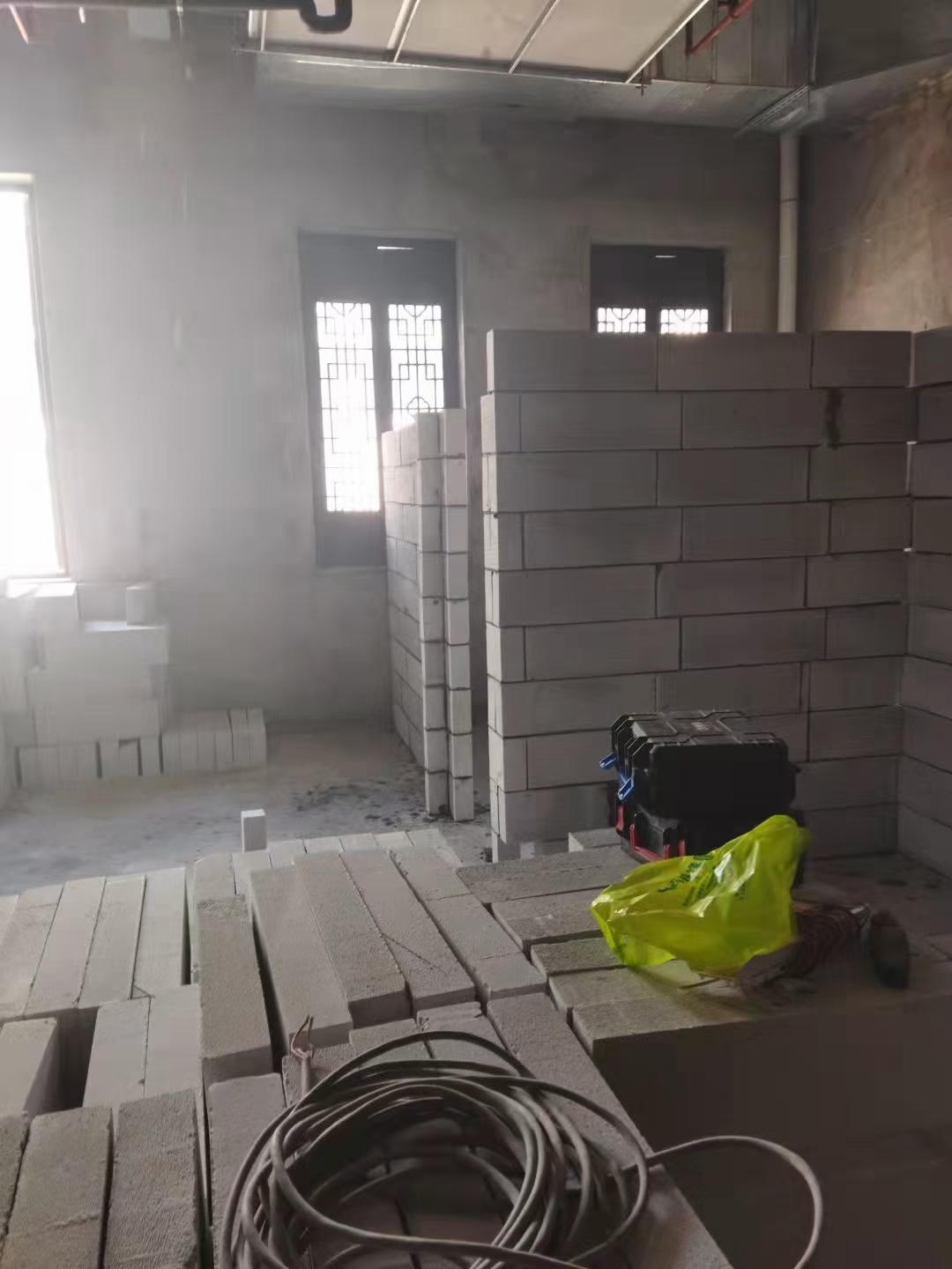 轻质砖隔墙施工进度参考